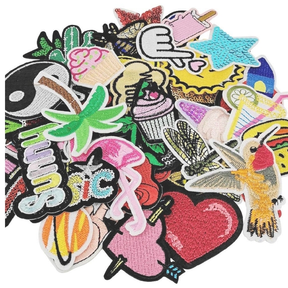 10 Iron on Patches VSCO Aesthetic 1" 2" 3" - Picture 3 of 6